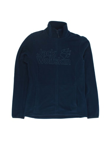 Jack Wolfskin Jacke Zero Waste Fleece in Blau