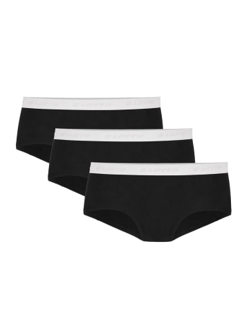 Hipster Comfort 3er Pack black