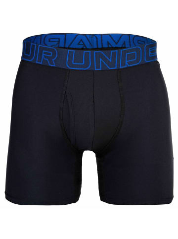 Under Armour Boxershort 3er Pack in Schwarz/Blau/Grau
