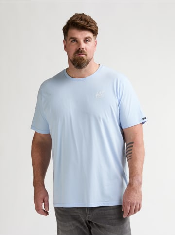 Petrol Industries Jersey-T-Shirt in Übergröße Titanio in Blau