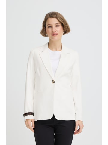 b. young Blazer BYDANTA Tight fit in Marshmallow