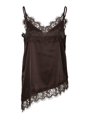 Pieces Trägertop in Hot Fudge