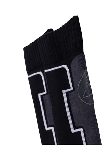 CASH-MERE.CH Ski- und Trekkingsocken in Schwarz