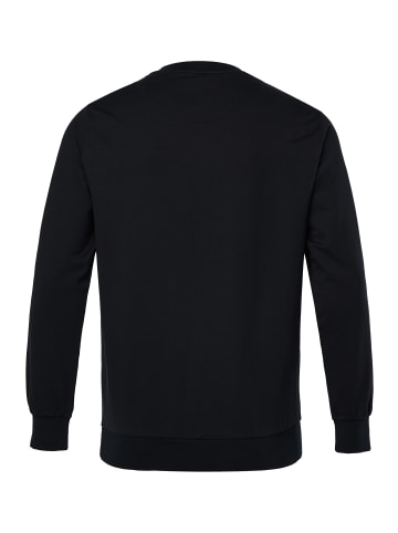 Men Plus Sweatshirt in schwarz