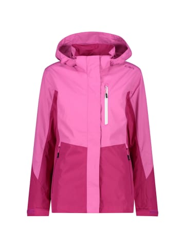 cmp Regenajcke Jacket Zip Hood in Pink