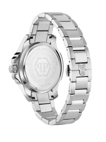 Philipp Plein Analoguhr für Herren in silber