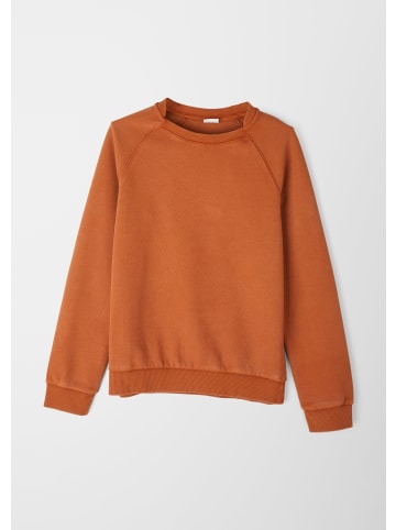 s.Oliver Sweatshirt langarm in Orange