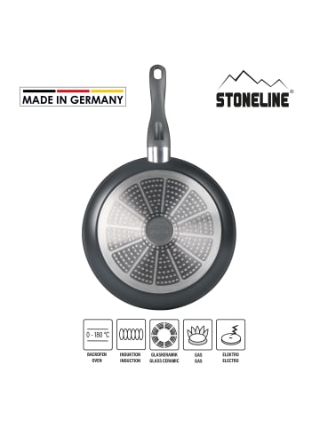 Stoneline FRESH Bratpfanne 20 cm in Anthrazit