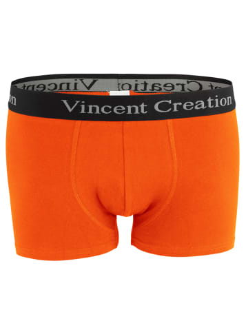 Vincent Creation® Boxershorts-Hipster 6 Stück in orange/türkis/anthrazit