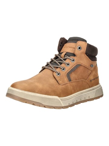 Tom Tailor Stiefelette in Cognac