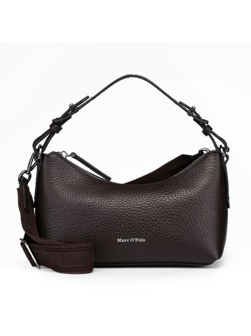 Marc O'Polo Schultertasche M Leder 30 cm in dark earth