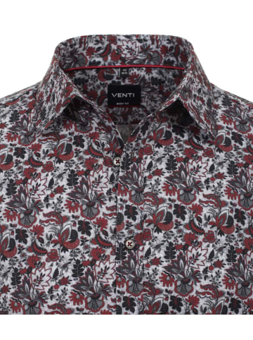 Venti Businesshemd in Dunkelrot