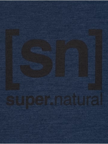 super.natural Merino Longsleeve in blau