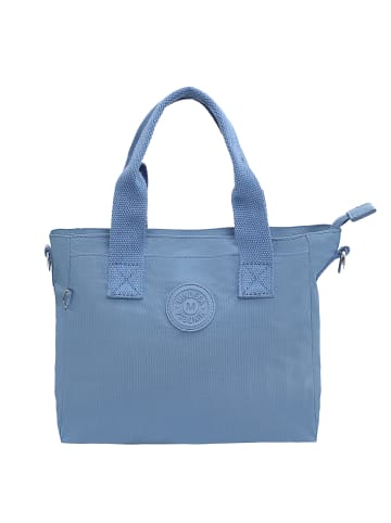 Mindesa Damen Umhängetasche in Blau Grau
