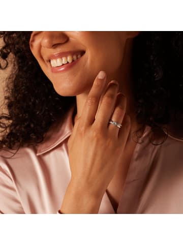 Lucardi 925 Silber Ring  Rund