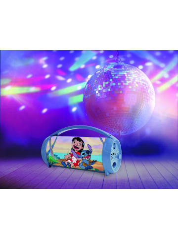 Lexibook Disney Stitch Bluetooth®-Lautsprecher mit Licht & Mikrofon