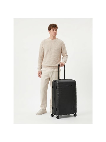 Farmhood Eco Edition 4 Rollen Trolley 77 cm mit Dehnfalte in black