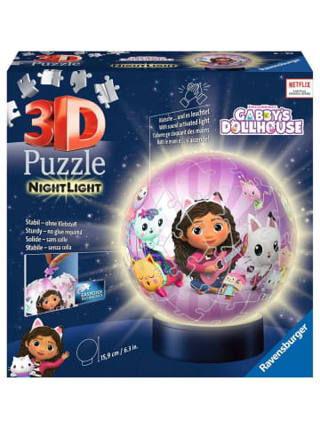 Ravensburger Konstruktionsspiel Puzzle 72 Teile 3D Puzzle Nachtlicht Gabby's Dollhouse 6-99 Jahre in bunt