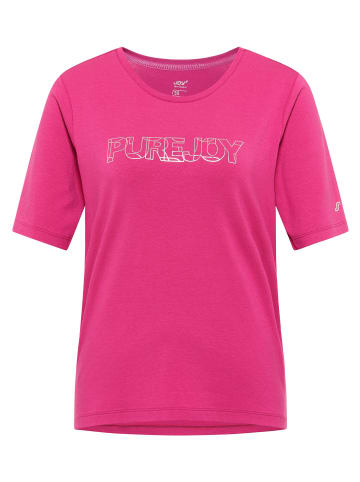 Joy Sportswear T-Shirt CAREN in dark fuchsia