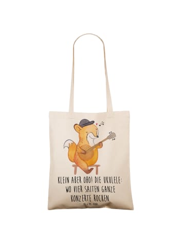 Mr. & Mrs. Panda Tasche Ukulele Magie mit Spruch in Creme