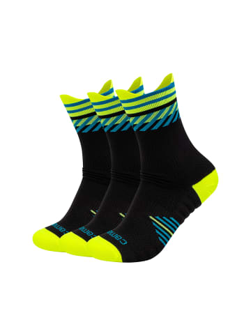 camano Sportsocke performance training light 3er Pack function in Schwarz mix