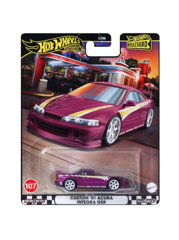 Hot Wheels Custom 01 Acura Integra GSR No.107 HRT77 | Hot Wheels Boulevard Fahrzeug