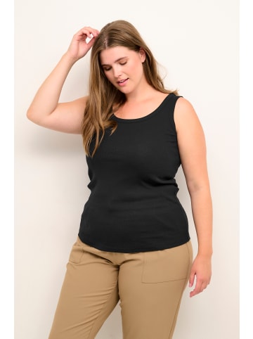 KAFFE curve Jerseytop KCcarina Tight fit in Black Deep