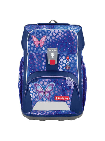 Step by Step Giant - Schulranzen Set 5tlg. (Black Cat Chiko) in Butterfly Maja