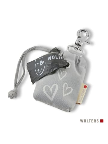 WOLTERS Poopy Bag Holder Kotbeutelhalter, hellgrau