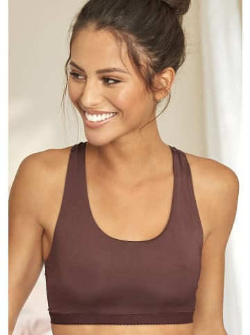 LASCANA Bustier in aubergine