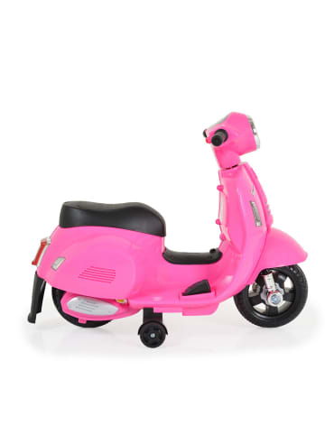 Moni Kinder Elektromotorrad Vespa in rosa