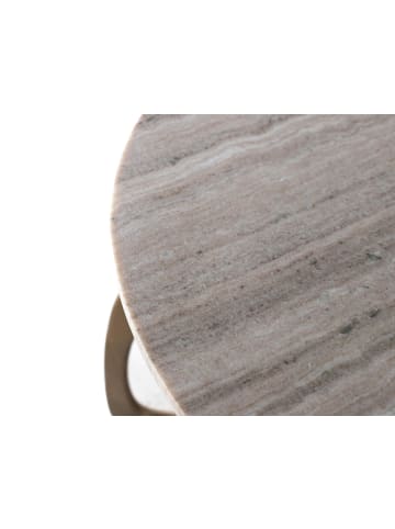 Giner y Colomer Couchtisch mit Metallgestell und Marmorplatte in Gray