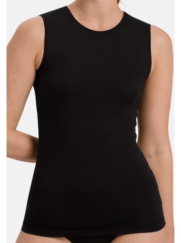 Hanro Unterhemd / Top Soft Touch in Schwarz
