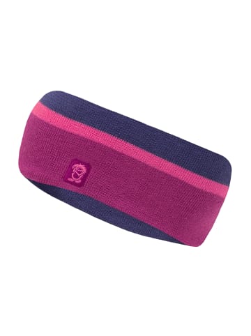 Trollkids Winter Stirnband Hafjell in bright berry
