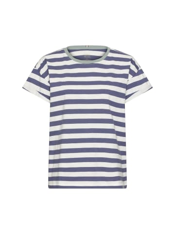 Camel Active T-Shirt aus reiner Baumwolle in Ozeanblau