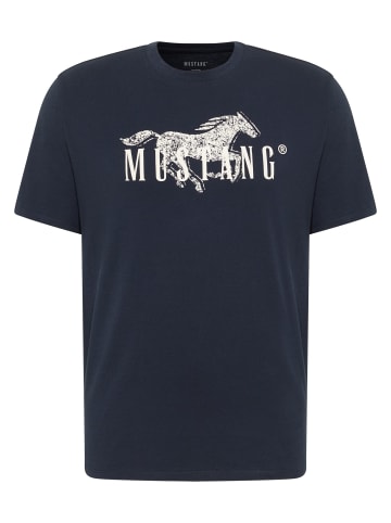 Mustang T-Shirt in Blau