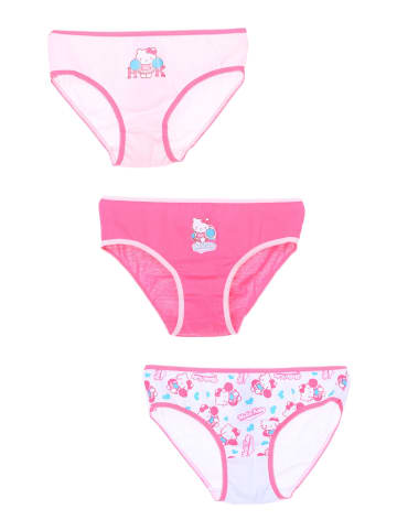 Hello Kitty 3er-Set: Slips Hello Kitty in Rosa