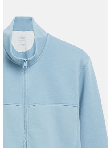 s.Oliver Sweatshirt Jacke in 5030_hellblau