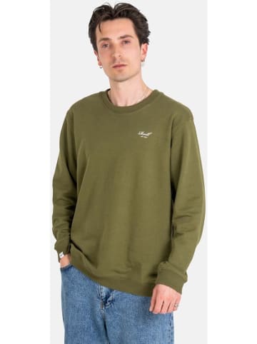 Reell Pullover "Staple Terry Crewneck" in Grün