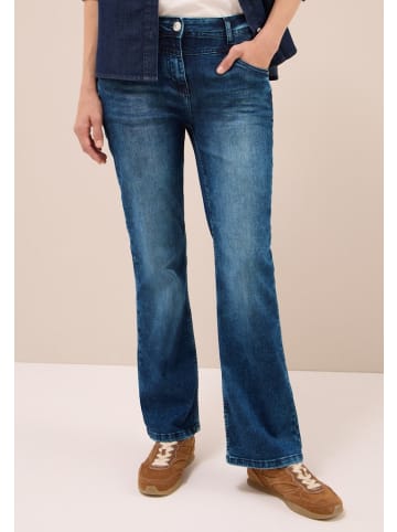Cecil Bootcut Jeans in Blau