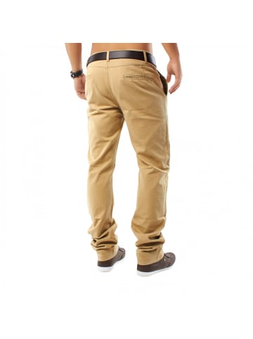 Arizona-Shopping Chino Hose Honey DSN ID1159 Straight Fit in Beige