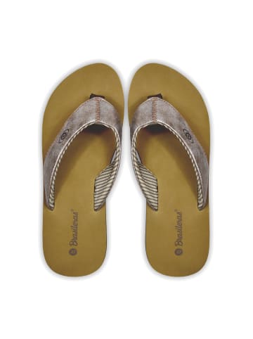 Brasileras Zehentrenner "Dan" in Braun