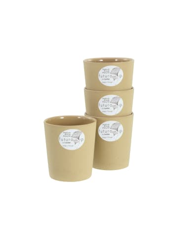 CreaTable Becher Futuro 500 ml in Sand/Sand in Sand/Sand