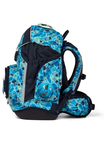 Ergobag Pack "Eco Hero" - Schulrucksack Set 6tlg. Modell 2025 (Flower PowBär) in AbtauchBär
