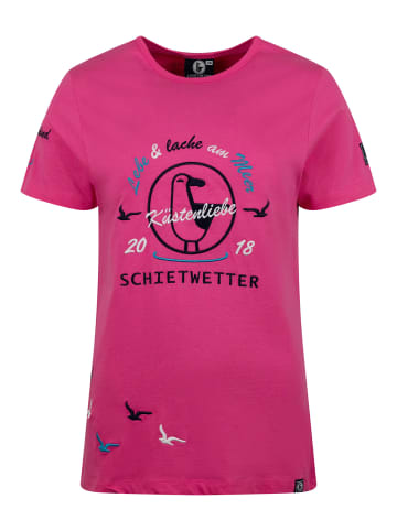 SCHIETWETTER T-Shirt "Hanni Herzstück" in pink