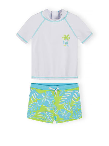 Minoti 2tlg. Set: Badeanzug 23swim6 in weiß