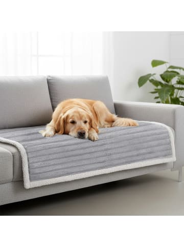 Feandrea Tierdecke Baddi in Taubengrau-Hellgrau - (B)102 x (H)1 x (T)73 cm