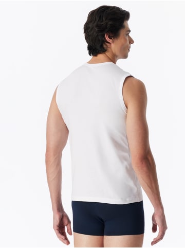 Schiesser Tank Top Uncover in Weiß