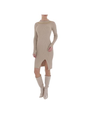 Ital-Design Kleid in Beige