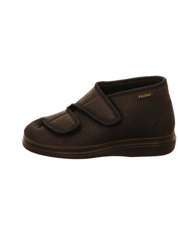 Fischer Hausschuh in schwarz